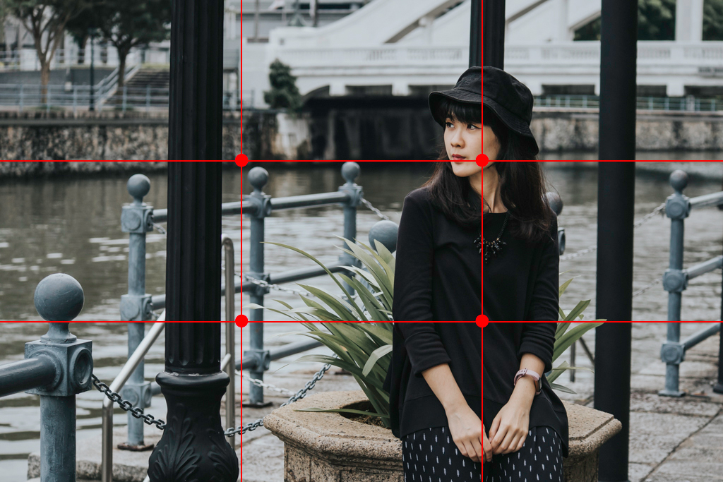 rule of thirds portrait photography