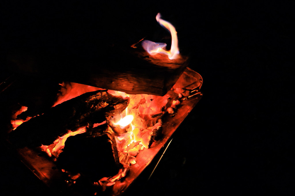 Campfire, shot with the EOS M6