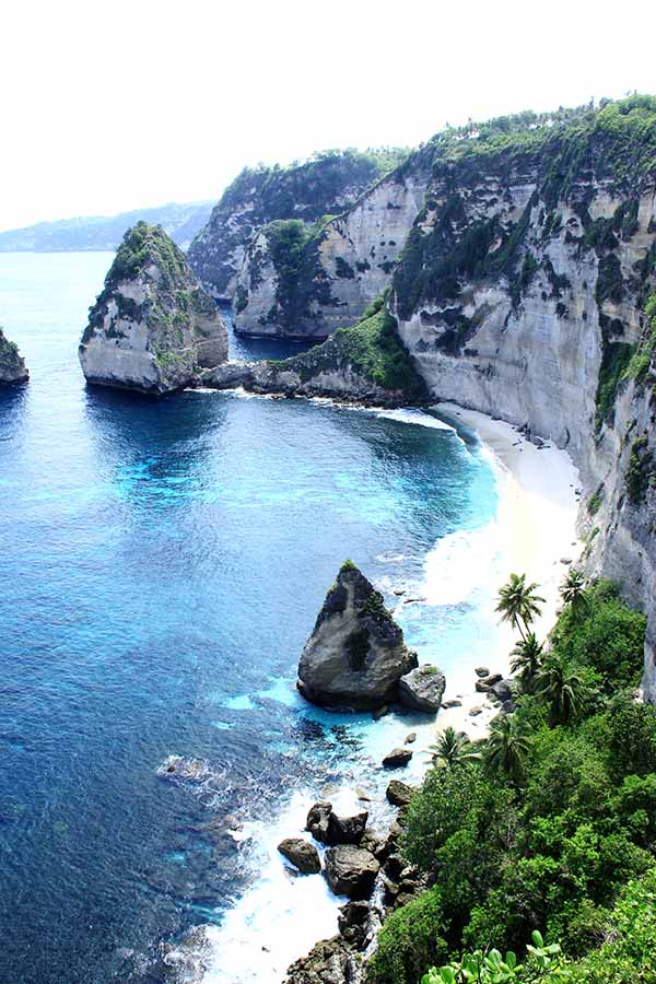 atuh beach bali canon beach bird's eye view