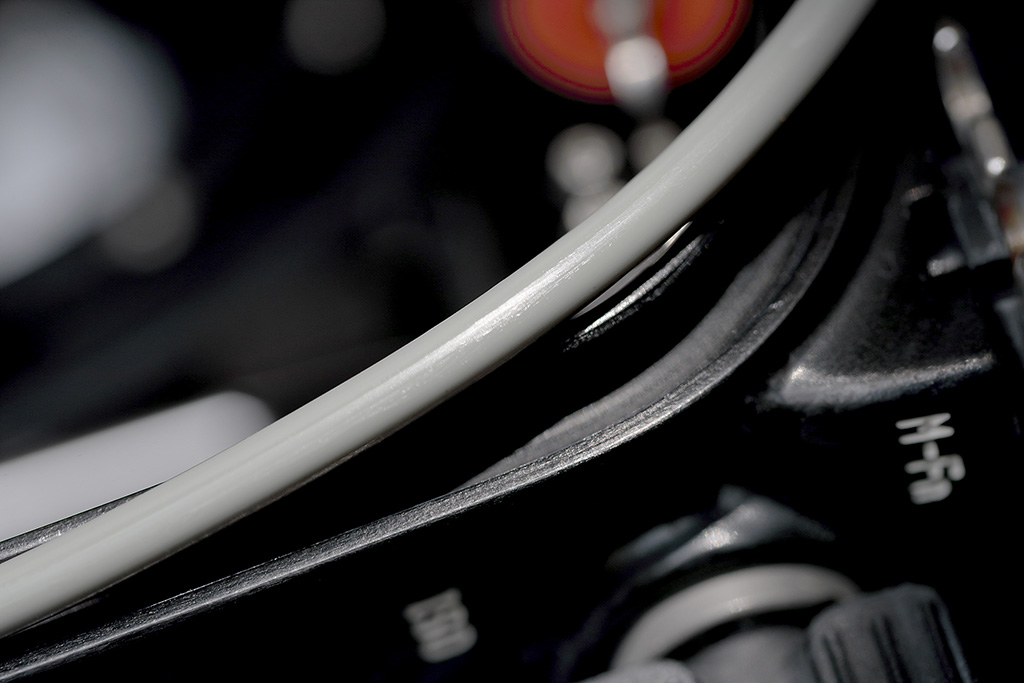 cleaned o-ring underwater housing