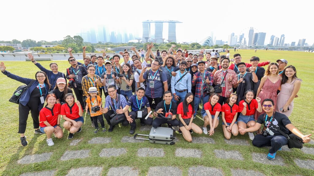 Foto kelompok alumni Canon PhotoMarathon Asia 2019