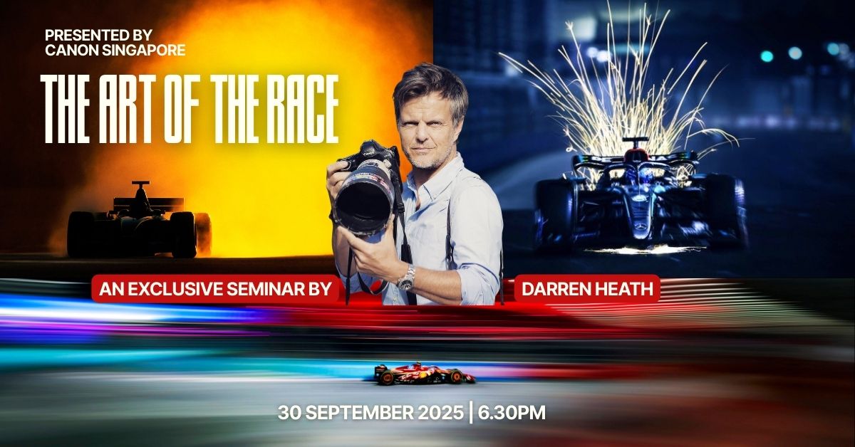 The Art of F1 event banner